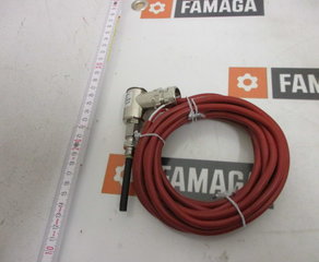 Термометр сопротивления WTH
SN70133-1Pt100/B-50х6S-М10х1,2/3,5-N-O 
Диапазон измерений -40 … +125 гр.С.;
Количество чувствительых элементов 1;
Схема соединения - двухпроводная;
Класс точности В;
Номинальная длина - 50 мм.
Диаметр ~ 7 мм Heinz Meßwiderstände